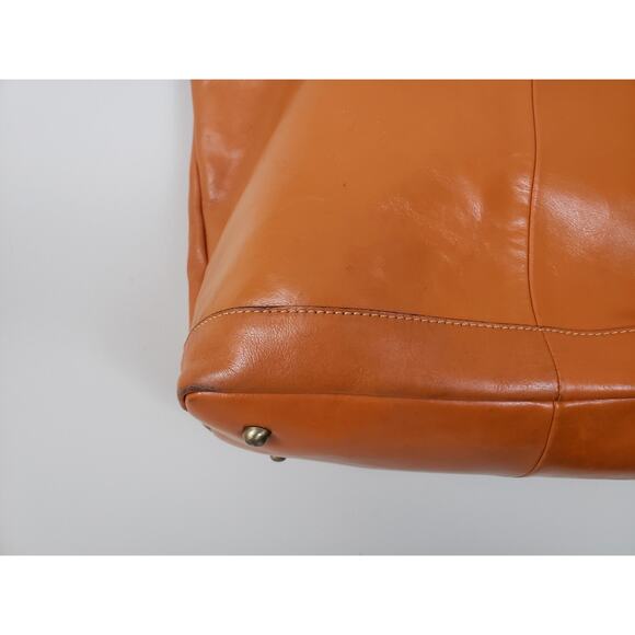 Patricia Nash Mallory Convertible Leather Tote Shoulder bag Sun Yellow Office - Picture 16 of 16